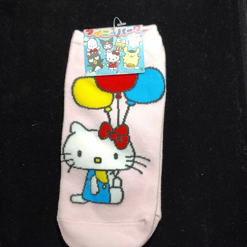 Hello Kitty Adult or Big Kid Socks 2 Pair